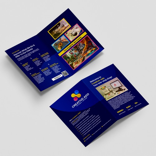 Flyer design for Creative-Ado Agency