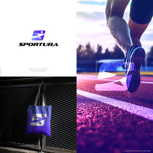 Minimalist logo concept for Sportura