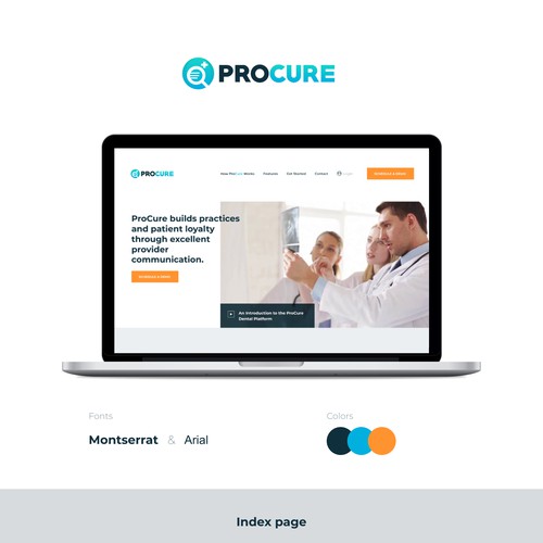 Landing page ProCure