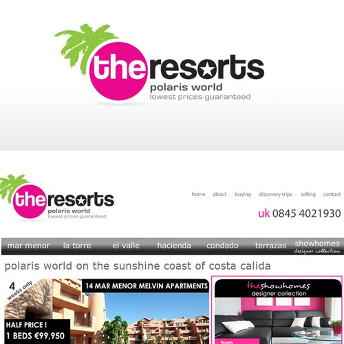 The Resorts * WE NEED A FRESH n FUNKY LOGO