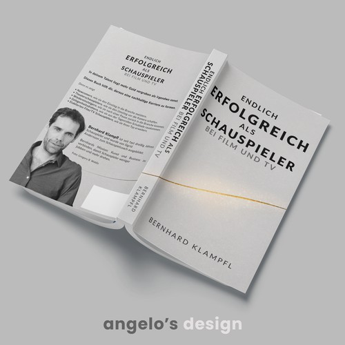 Endlich Erfolgreich als Schauspieler — Book Cover Design