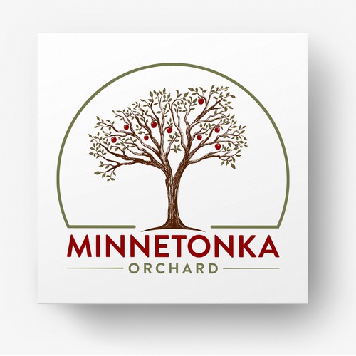Minnetonka Orchard Logo Design