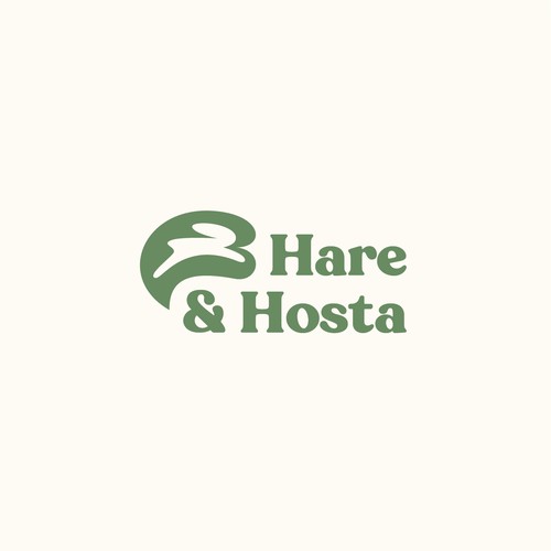 Hare & Hosta Logo