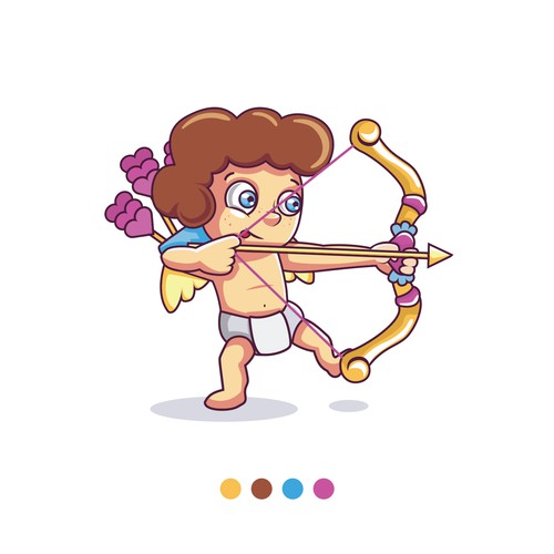 Cute Cupidon for an app