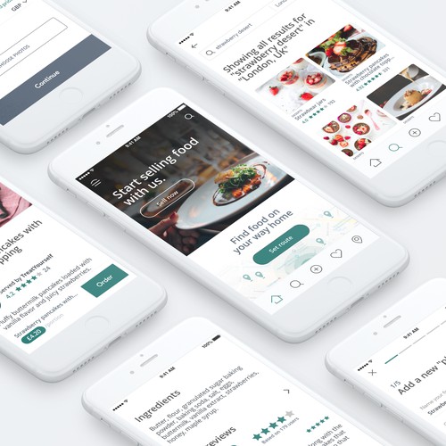 Food App Design