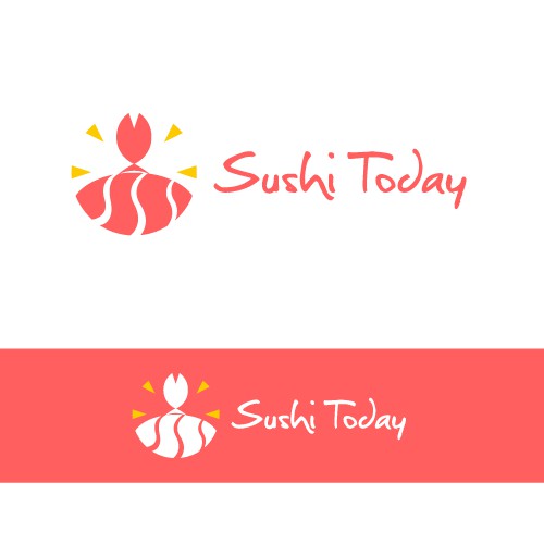 Create a logo for an All-You-Can-Eat restaurant called 'Sushi Today'