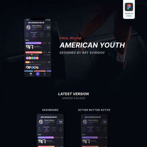 Fundraising app for athletes