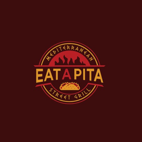 Eat A Pita Logo Design