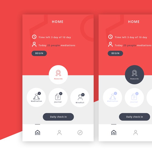 Design a rewarding mental health app