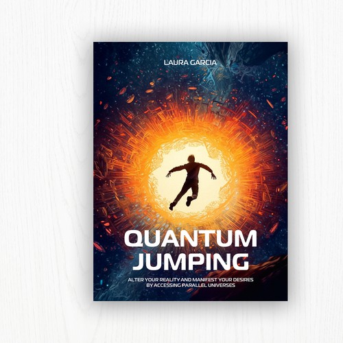 Quantum Jumping - Book Cover Design