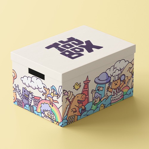Toy Box Illustration