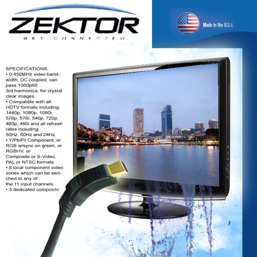 Create the next print design for Zektor Incorportated