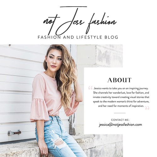 Fashion Blog Media Kit