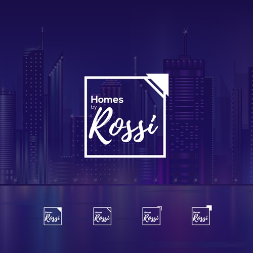 Logo Design l Homes by Rossi