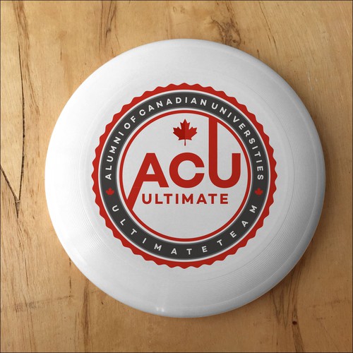 ACU frisbee disc design 