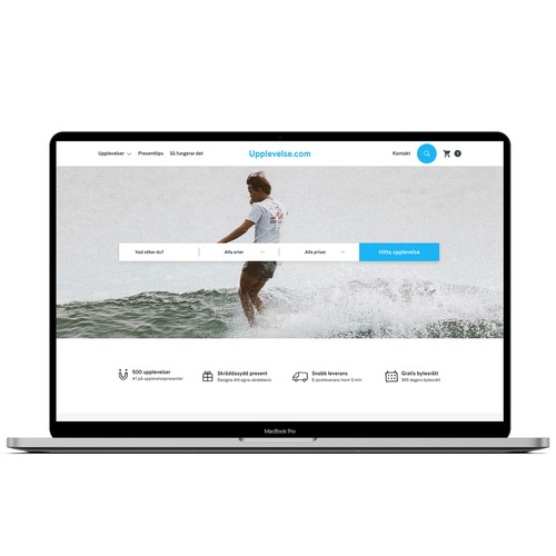 Upplevelse.com Web Design