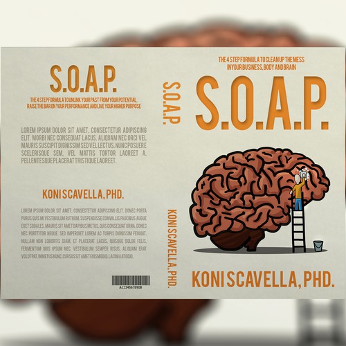 Book Cover with an original illustration