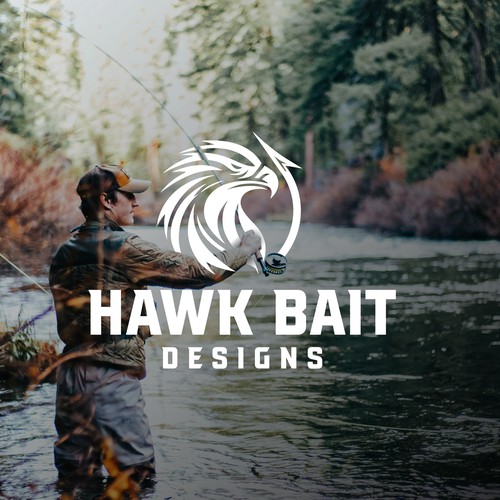 Strong Minimalis Logo for Hawk Bait Designs 