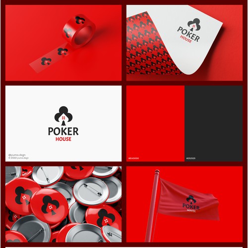 Poker House Logo Design