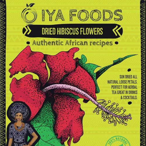 Packaging concept for Iya Foods