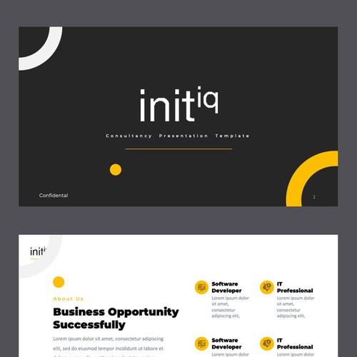 Init iq Powerpoint designs