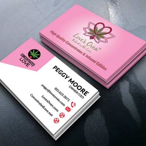 love's combo business card