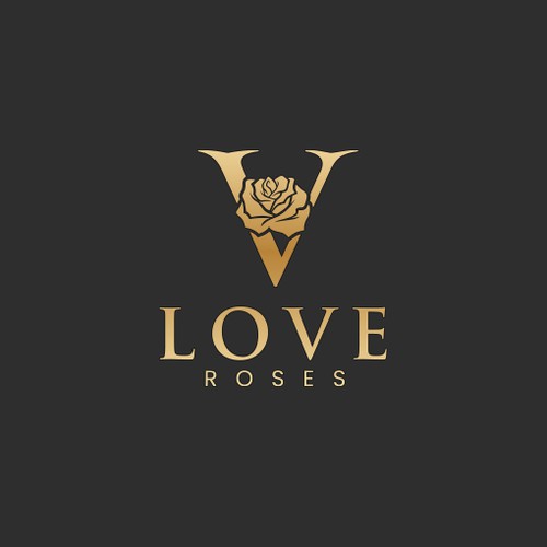 Logo for VLove Roses