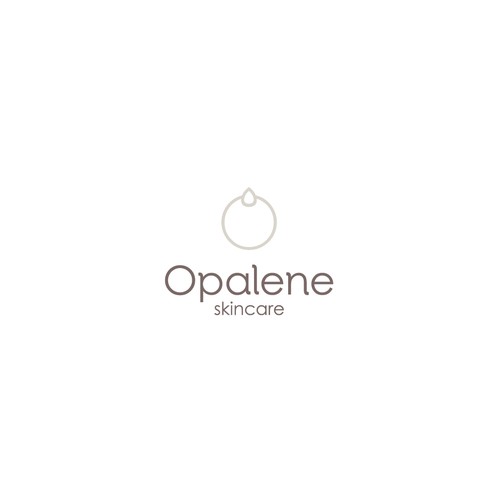 minimalist logo for skincare brand