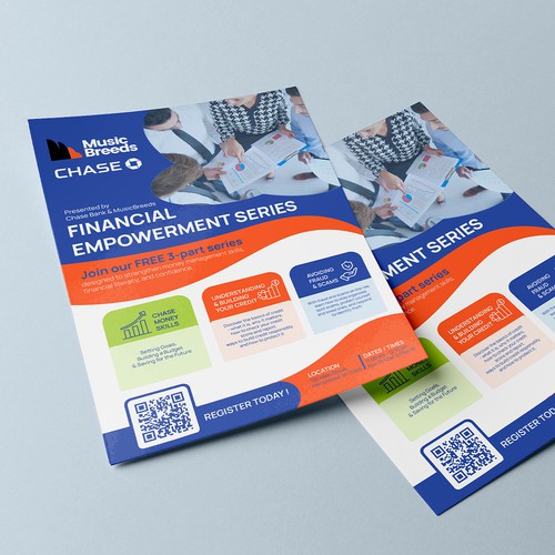 Financial empowerments series flyer