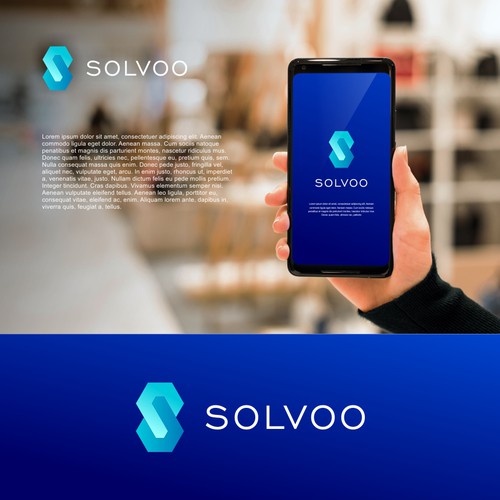 Unused Logo of Solvoo