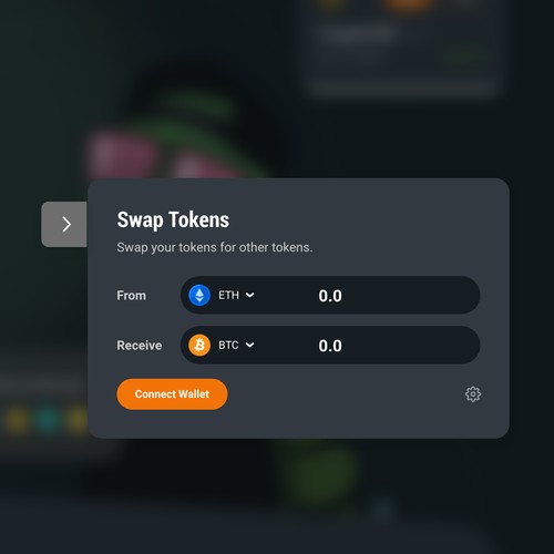 Swap Tokens for NFT Website