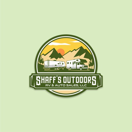 logo concept for shaff's outdoors