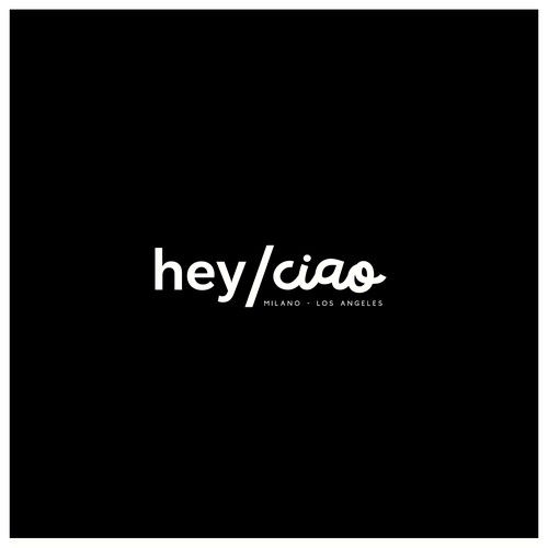 Logo Concept for hey/ciao