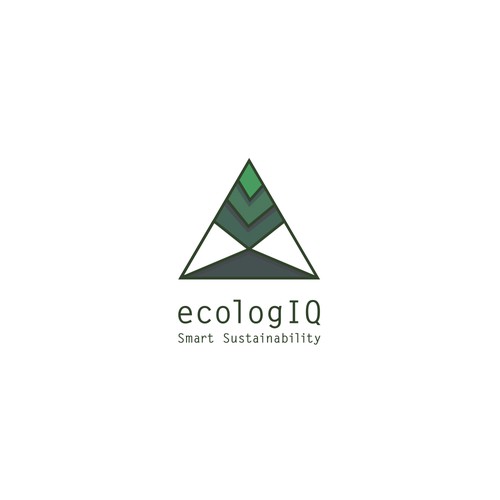 Triangular Logo for ecologIQ