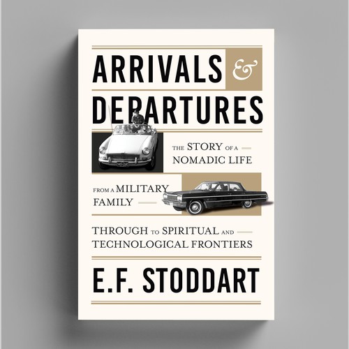 Book cover for Arrivals & Departures — Memoir.