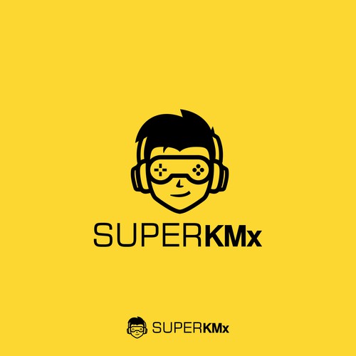 Super KMx Logo Design