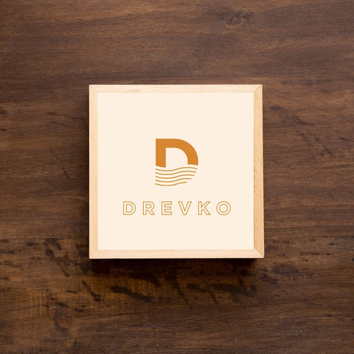 Drevko wood product logo.