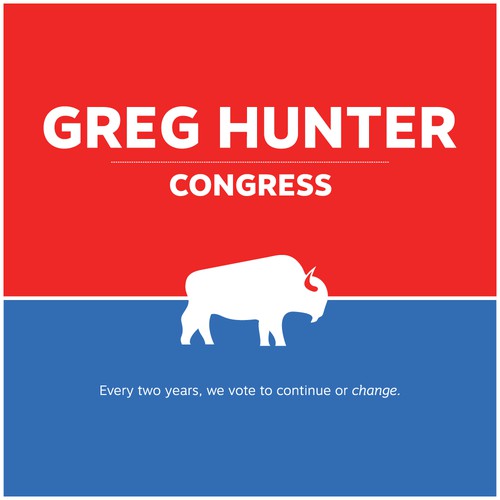 Greg Hunter Campaign Logo