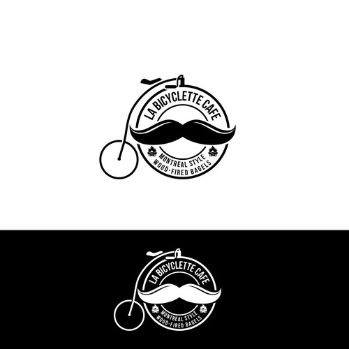 Help la bicyclette cafe with a new logo