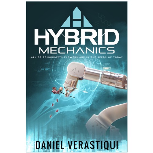 "Hybrid Mechanics" Book Cover Design