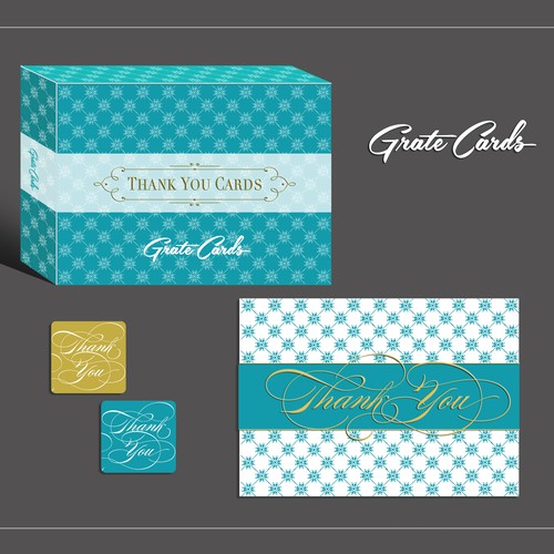 Design for a box of greeting cards