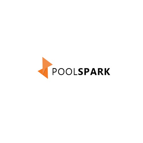PoolSpark Logo Design