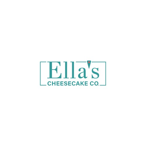 Timeless Logo for Ella's cheesecake co.