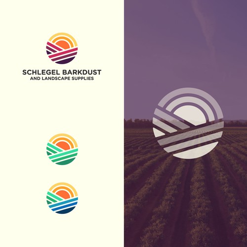 Logo design for a landscape supplie brand