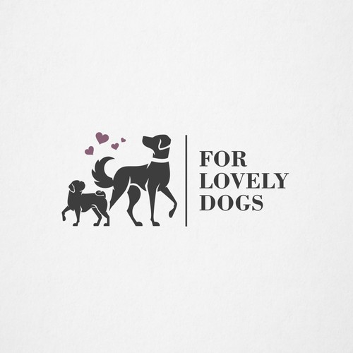 Logo for a business about dog accessories