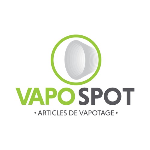 Modern Minimalist Logo for Vape Shop