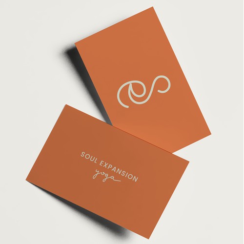 Minimalist Yoga Monogram Logo