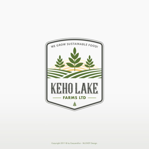 Logo concept for 'Keho Lake'