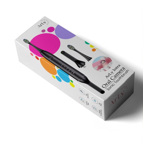 Graphic Design for Packaging of a Dental Hygiene Product