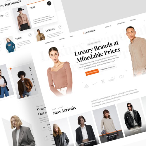 Fashion Landing Page